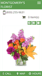 Mobile Screenshot of montgomerystheflorist.com